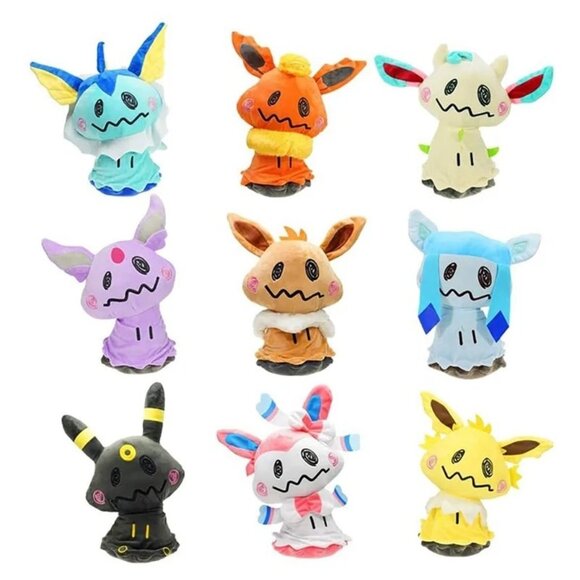 Pokémon Mimikyu Flareon 20cm New Plush Soft Stuffed Anime Toys - Picture 2 of 3